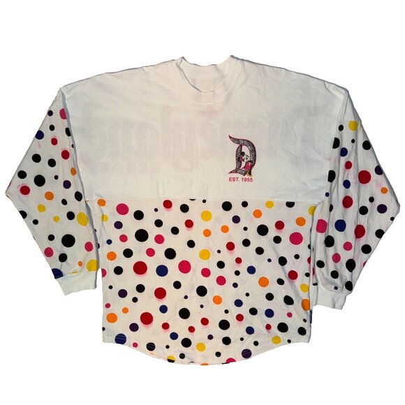 Disneyland Resort Minnie Mouse Colorful Rock The Dots Spirit Tshirt - Small - Picture 2 of 9